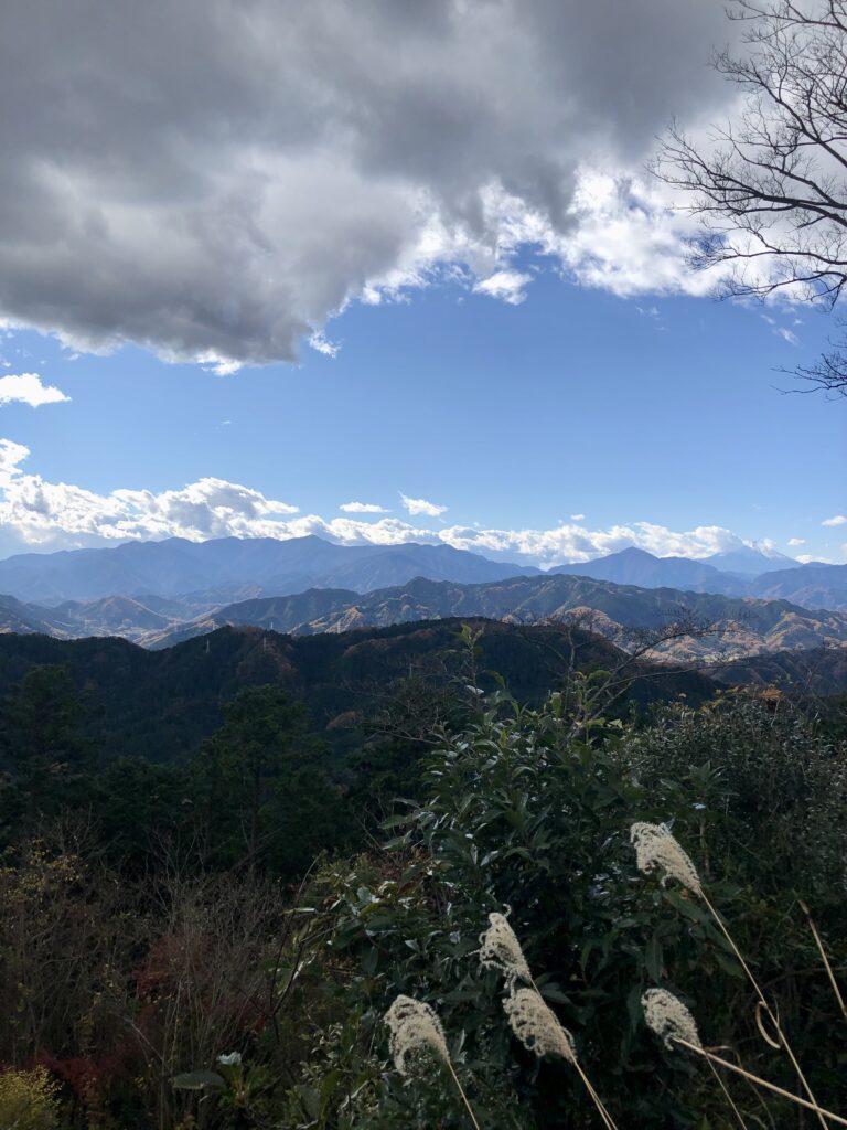 大山から見た景色