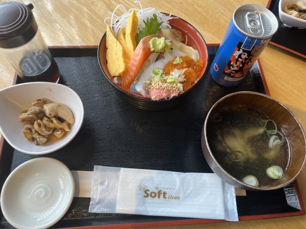 ワ・ラッセで食べた海鮮丼