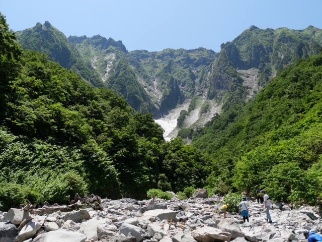 夏の谷川岳