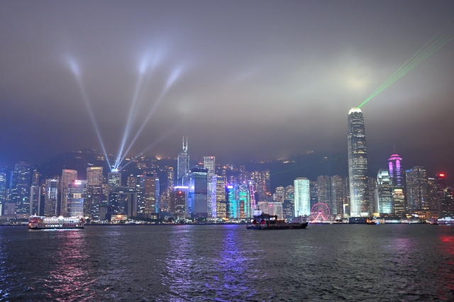 香港の夜景