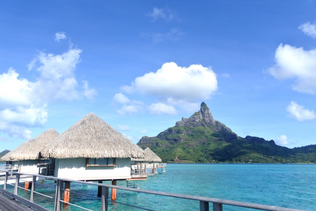 タヒチのボラボラ島