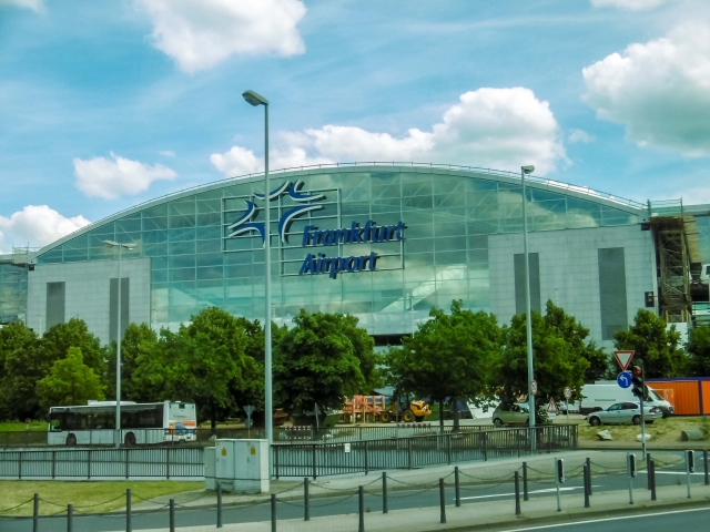 フランクフルトの空港