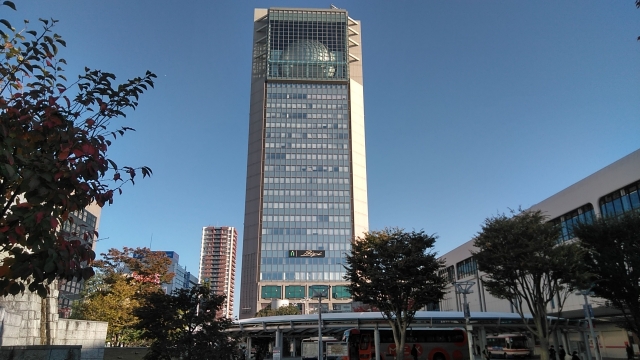郡山駅のビッグアイ