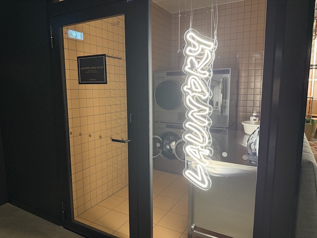 コンフォートホテルヘルシンキのランドリー