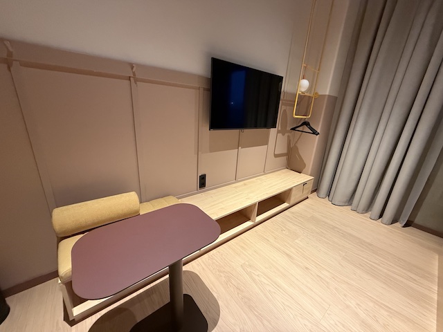 コンフォートホテルヘルシンキの客室TV