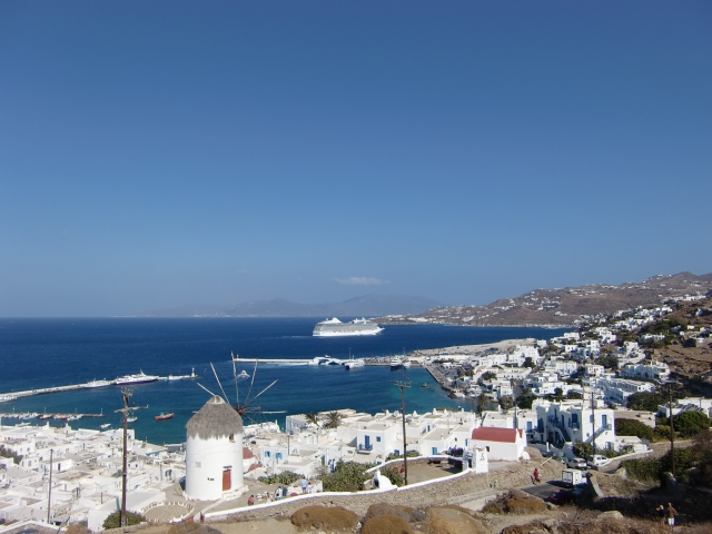 ギリシャのミコノス島