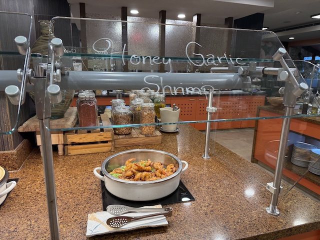クラウンプラザリゾートサイパンの夕食