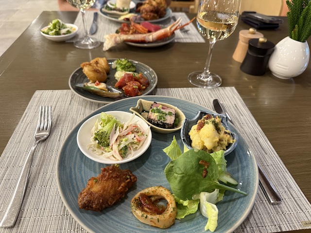 クラウンプラザリゾートサイパンの夕食