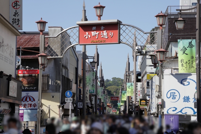 鎌倉の小町通り