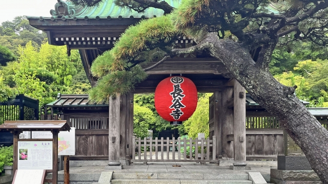 長谷寺の入り口
