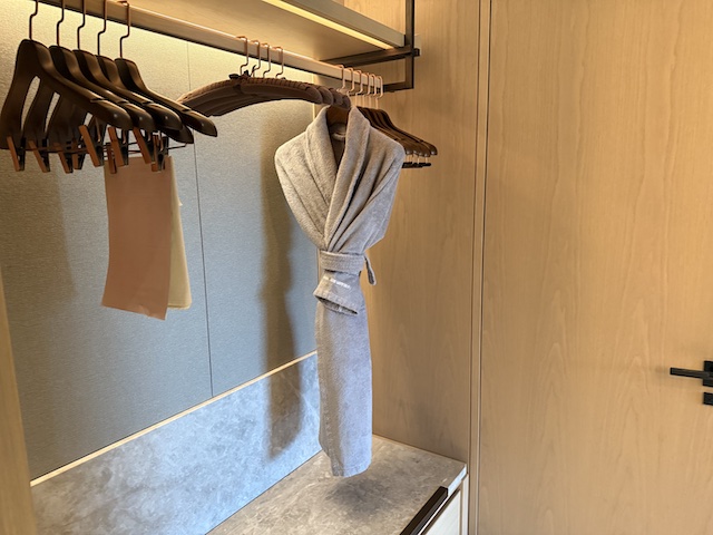 HOTEL THE MITSUI KYOTOのバスローブ