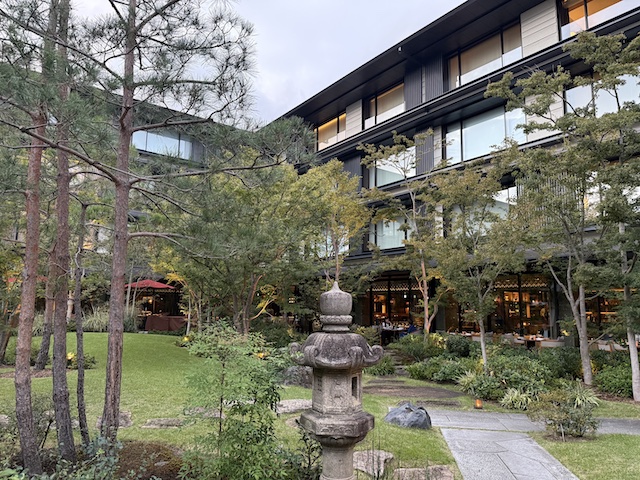 HOTEL THE MITSUI KYOTOの庭園