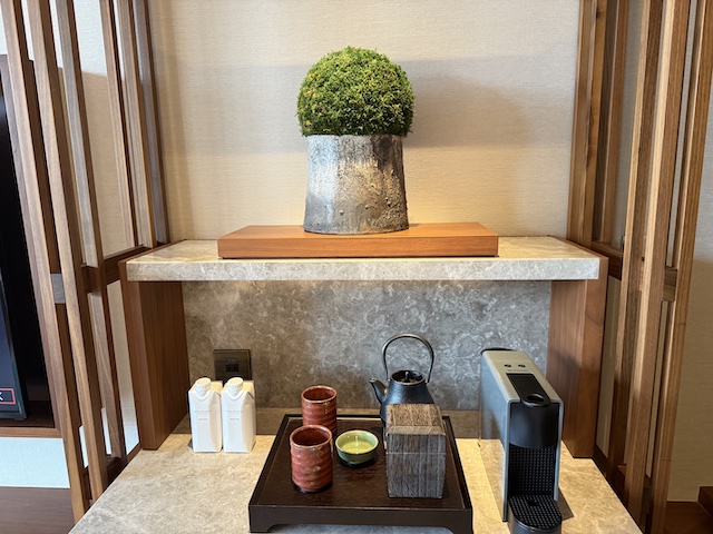 HOTEL THE MITSUI KYOTOのお茶セット