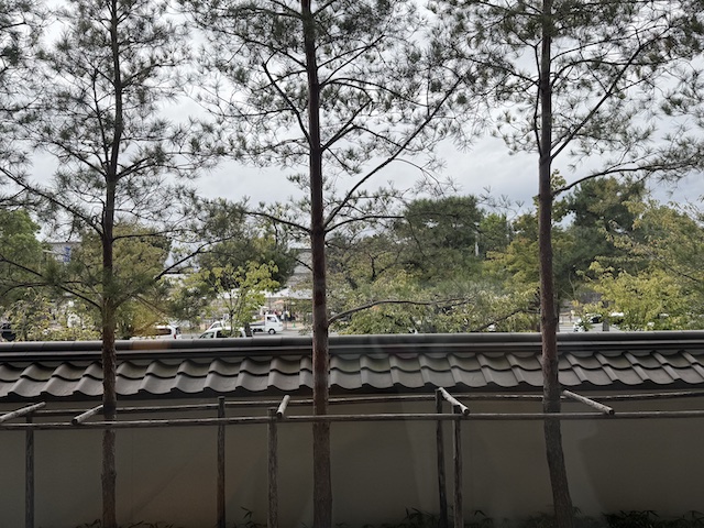 HOTEL THE MITSUI KYOTOの客室からの景色