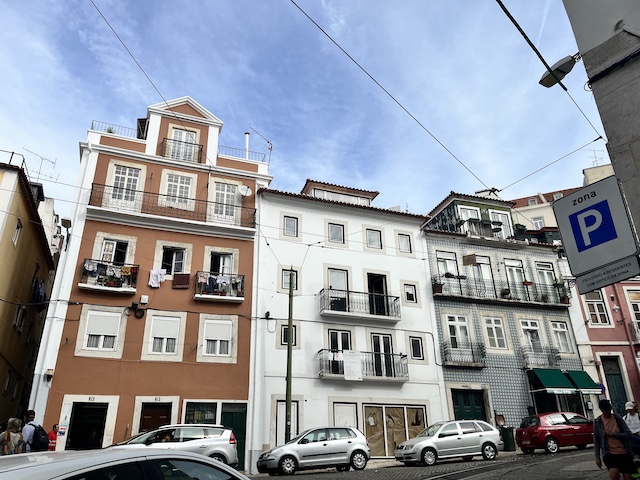 ポルトガルの首都リスボンの街中