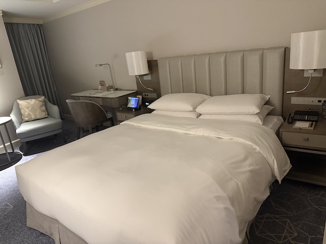 名古屋マリオットアソシアホテルのベッド