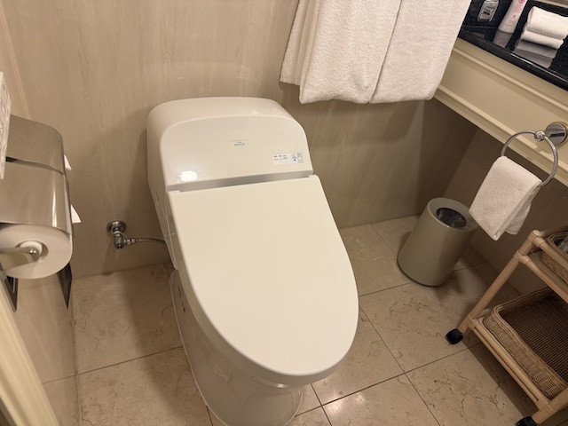 名古屋マリオットアソシアホテルの客室トイレ