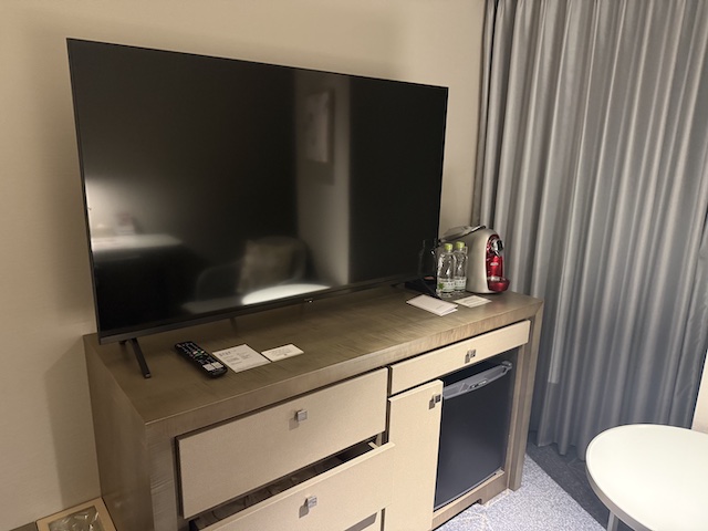 名古屋マリオットアソシアホテルの客室TV